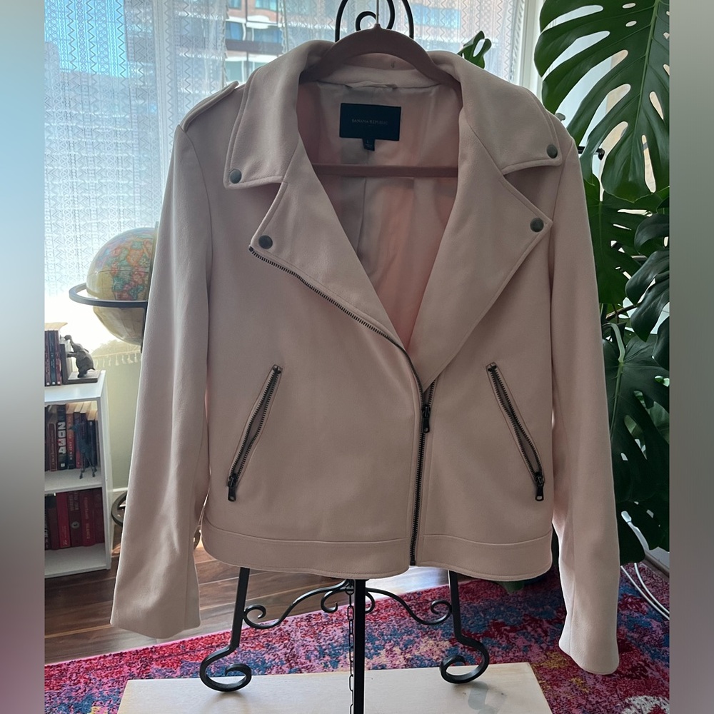 Pink Suede Jacket